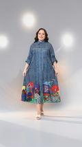 فستان جينز denim dress