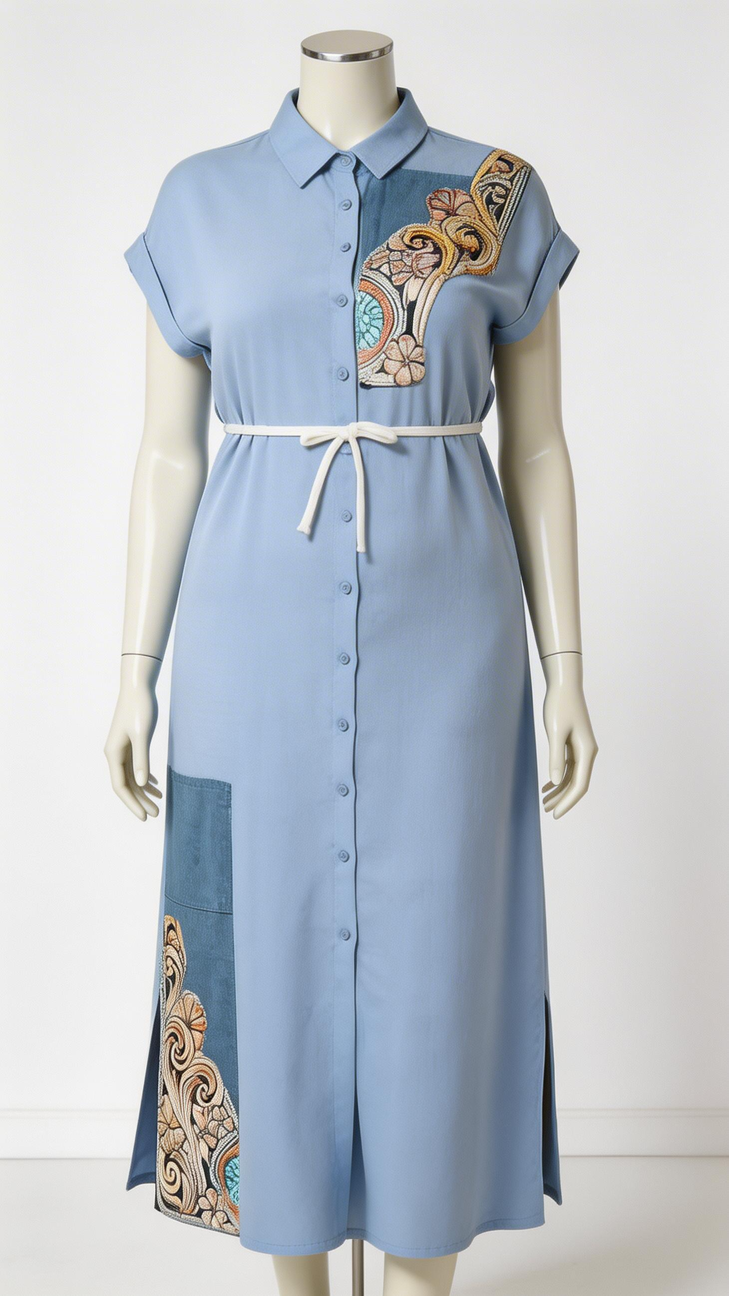 فستان قميص (Shirt Dress)