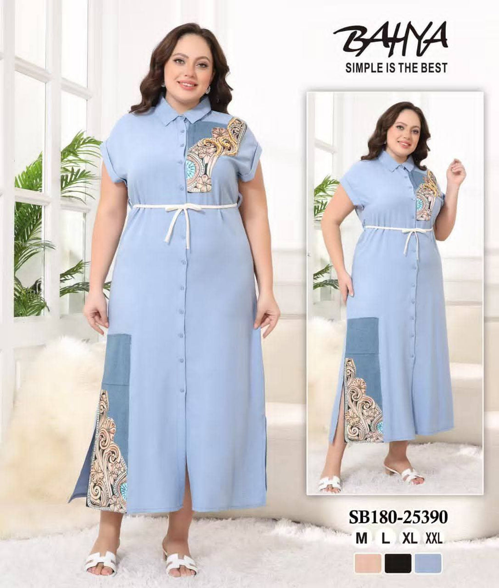 فستان قميص (Shirt Dress)